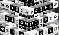 Mahjong Black and White Dimension